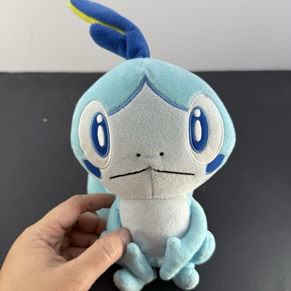 Other - Pokemon SOBBLE 7.5 Inch Blue Plush Stuffed Doll Toy Nintendo No Tag